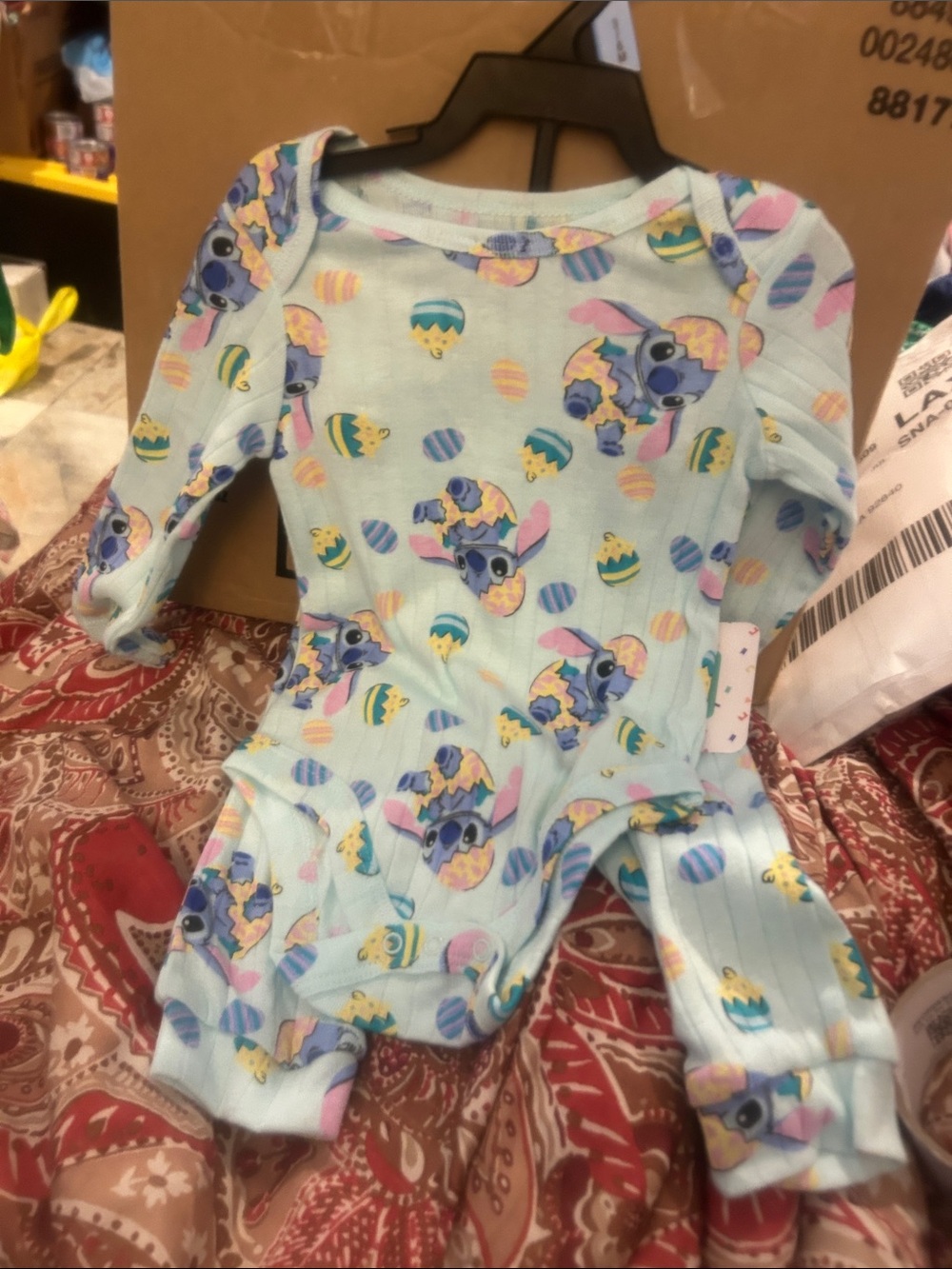 NWT Sz 12 mths STITCH Easter bodysuit/pants